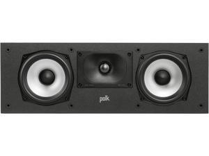 Polk Monitor XT30 High-Resolution Center Channel Speaker - Black