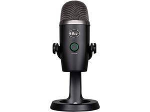 Blue Microphones - Blue Yeti Nano Premium Wired Multi-Pattern USB Condenser Microphone - Blackout