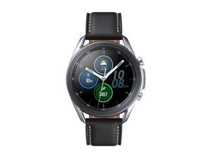 Samsung Galaxy Watch 3 (45mm, GPS, Bluetooth) Smart Watch with Advanced Health Monitoring, Fitness Tracking , and Long Lasting Battery - Mystic Silver (US Version)