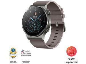 HUAWEI WATCH GT 2 Pro 46mm Nebula Gray GPS SpO2 2week Battery Bluetooth Calling SkiGolf Modes Canada Warranty