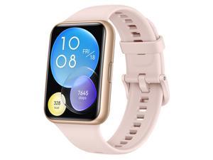 HUAWEI Watch Fit 2 Active 174inch HUAWEI FullView Display Bluetooth Calling 10day Battery Healthy Living Management QuickWorkout Animations Automatic SpO2 Monitoring Sakura Pink