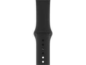 Apple 3E047ZM/A 44mm Sport Band watch strap Black Apple 3E047ZM/A 44mm Sport Band watch strap Black