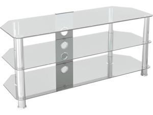 AVF SDC1140CMCC-A up to 55" Classic - Corner Glass TV Stand with Cable Management