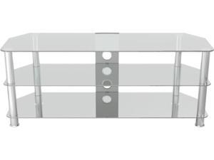 AVF SDC1250CMCC-A up to 60" Classic - Corner Glass TV Stand with Cable Management