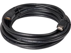 Club3D CAC-1320 16 ft. Black HDMI Type A Male to HDMI Type A Female High Speed HDMI 1.4 HD Extension Cable Male to Female