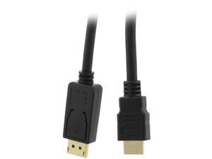 Nippon Labs DP-HDMI-25 DP to HDMI Cable 25 ft, Gold Plated DisplayPort to HDMI Cable 1080p Full HD for PCs to HDTV, Monitor, Projector with HDMI Port