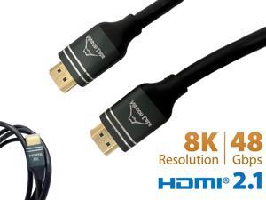 Nippon Labs 8K HDMI Cable 6ft HDMI 21 Cable Real 8K High Speed 48Gbps 8K7680 x 432060Hz 4K120Hz Dolby Vision HDCP 22 444 HDR eARC Compatible with Apple TV Samsung QLED TV  HDMI8K6