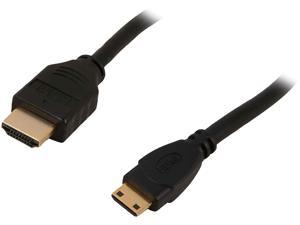 Nippon Labs MHDMI-15 15 ft. Premium HDMI Male to Mini HDMI Male Adapter Cable, Black