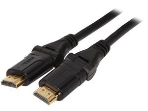 BYTECC HMSW-3 3 ft. Black HDMI High Speed Cable with Ethernet M-M Male to Male BYTECC HMSW-3 3 ft. Black HDMI High Speed Cable with Ethernet M-M Male to Male