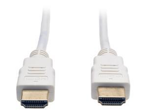 Tripp Lite High Speed HDMI Cable, Ultra HD 4K x 2K, Digital Video with Audio (M/M), White, 6-ft. (P568-006-WH) Tripp Lite High Speed HDMI Cable, Ultra HD 4K x 2K, Digital Video with Audio (M/M), White, 6-ft. (P568-006-WH)