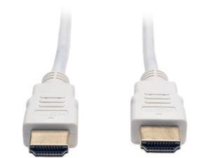 Tripp Lite High Speed HDMI Cable, Ultra HD 4K x 2K, Digital Video with Audio (M/M), White, 3-ft. (P568-003-WH) Tripp Lite High Speed HDMI Cable, Ultra HD 4K x 2K, Digital Video with Audio (M/M), White, 3-ft. (P568-003-WH)