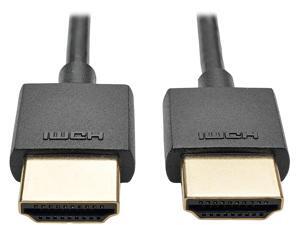 Tripp Lite 6 ft. Hi-Speed HDMI Cable with Ethernet Digital (M/M), UHD 4K x 2K, Slim 6' (P569-006-SLIM) Tripp Lite 6 ft. Hi-Speed HDMI Cable with Ethernet Digital (M/M), UHD 4K x 2K, Slim 6' (P569-006-SLIM)