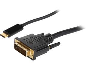 Tripp Lite USB C to DVI Adapter Converter Cable 1080p Type C to DVI 3ft (U444-003-D)