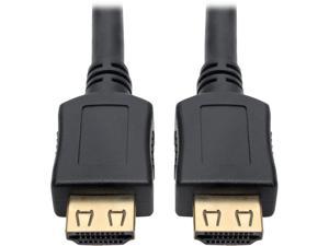 Tripp Lite High-Speed HDMI Cable w/ Gripping Connectors 4K M/M Black 10ft (P568-010-BK-GRP)