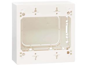 Tripp Lite N080-SMB2-WH Double-Gang Surface-Mount Back Box, White, TAA Tripp Lite N080-SMB2-WH Double-Gang Surface-Mount Back Box, White, TAA