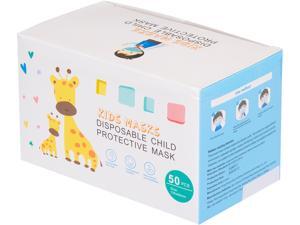 Blue Arrow Disposable Child Protective Mask for Boys, Size: 125 x 80 mm, Blue, 50 pcs per Box Blue Arrow Disposable Child Protective Mask for Boys, Size: 125 x 80 mm, Blue, 50 pcs per Box