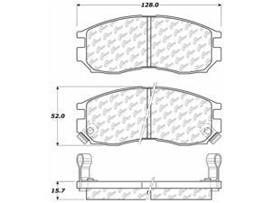 C-TEK BY CENTRIC 102.04840 CTEK METALLIC BRAKE PADS C-TEK BY CENTRIC 102.04840 CTEK METALLIC BRAKE PADS