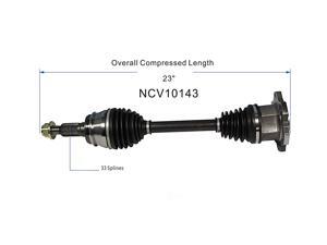 GSP NORTH AMERICA INC. NCV10143 GSP CV Axle GSP NORTH AMERICA INC. NCV10143 GSP CV Axle