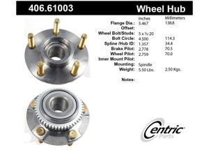 CENTRIC PARTS 406.61003 Hub/Bearing Assembly CENTRIC PARTS 406.61003 Hub/Bearing Assembly
