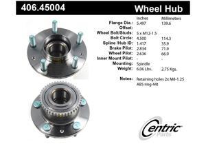 CENTRIC PARTS 406.45004 Hub/Bearing Assembly CENTRIC PARTS 406.45004 Hub/Bearing Assembly