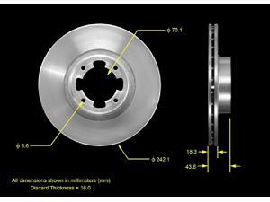 BENDIX GLOBAL PRT1372 Disc Brake Rotor BENDIX GLOBAL PRT1372 Disc Brake Rotor