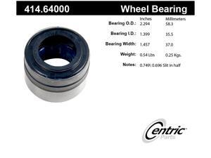 CENTRIC PARTS 414.64000 Axleshaft Rr Bearing CENTRIC PARTS 414.64000 Axleshaft Rr Bearing