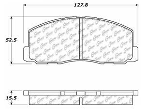 C-TEK BY CENTRIC 102.03280 CTEK METALLIC BRAKE PADS C-TEK BY CENTRIC 102.03280 CTEK METALLIC BRAKE PADS
