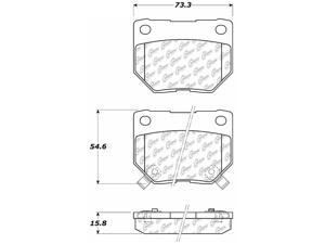 C-TEK BY CENTRIC 102.04610 CTEK METALLIC BRAKE PADS C-TEK BY CENTRIC 102.04610 CTEK METALLIC BRAKE PADS
