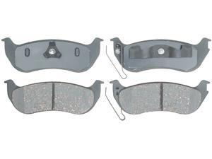 ACDELCO SILVER/ADVANTAGE 14D981CH Rear Brake Pad Set ACDELCO SILVER/ADVANTAGE 14D981CH Rear Brake Pad Set