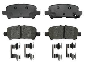 ACDELCO GOLD/PROFESSIONAL 17D999MH Rear Brake Pad Set ACDELCO GOLD/PROFESSIONAL 17D999MH Rear Brake Pad Set
