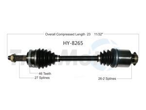 SurTrack MB-8032 CV Axle Shaft SurTrack MB-8032 CV Axle Shaft