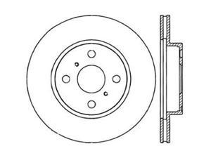 CENTRIC PARTS 121.44077 Standard Brake Rotor CENTRIC PARTS 121.44077 Standard Brake Rotor