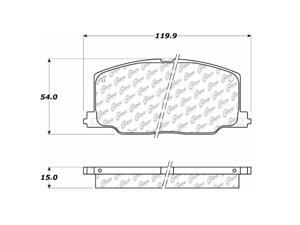 C-TEK BY CENTRIC 102.03560 CTEK METALLIC BRAKE PADS C-TEK BY CENTRIC 102.03560 CTEK METALLIC BRAKE PADS