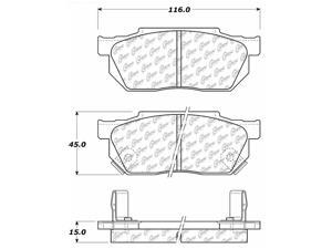 C-TEK BY CENTRIC 102.02560 CTEK METALLIC BRAKE PADS C-TEK BY CENTRIC 102.02560 CTEK METALLIC BRAKE PADS