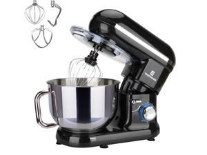 FaaliArt Stand Mixer, 5.8 QT Bowl 660W Food Mixer, Multi Functional Kitchen Electric Mixer With Dough Hook, Whisk, Beater, Egg White Separator(8.45 QT, Black) FaaliArt Stand Mixer, 5.8 QT Bowl 660W Food Mixer, Multi Functional Kitchen Electric Mixer With Dough Hook, Whisk, Beater, Egg White Separator(8.45 QT, Black)