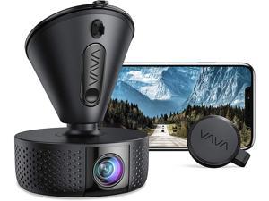 VAVA VD004 4K 3840x2140p 360° Swivel Dash Cam, 30fps Clear HD Videos, Sony Night Vision, 24hr Parking Mode, Built-In WiFi, Bluetooth Snapshot Remote Included, Supports 256GB Max