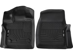 Husky Liners NUT-52751 X-act Contour Series 2015-2018 Ford F-150 Standard Cab Pickup Front Row Black Floor Liners