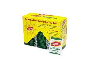 Lipton 290 Tea Bags, Decaffeinated, 72 Bags/Box Lipton 290 Tea Bags, Decaffeinated, 72 Bags/Box