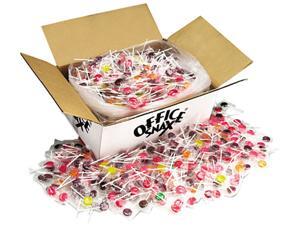 Office Snax 00004 Lick Stix Suckers, Seven Assorted Fruit Flavors, 1440/Carton Office Snax 00004 Lick Stix Suckers, Seven Assorted Fruit Flavors, 1440/Carton