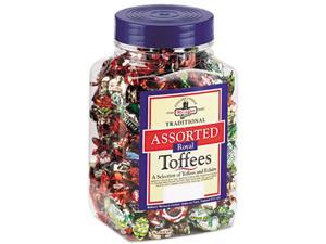 Walker's 94054 Assorted Toffee, 2.75lb Plastic Tub Walker's 94054 Assorted Toffee, 2.75lb Plastic Tub