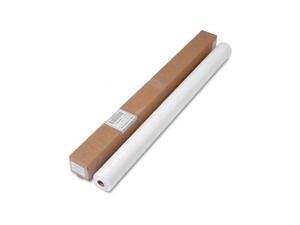 Linen-Soft Non-Woven Polyester Banquet Roll, Cut-To-Fit, 40" x 50', White Linen-Soft Non-Woven Polyester Banquet Roll, Cut-To-Fit, 40" x 50', White