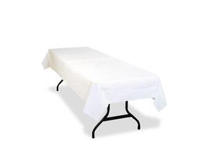 Table Set Poly Tissue Table Cover, 54 x 108, White, 6/Pack Table Set Poly Tissue Table Cover, 54 x 108, White, 6/Pack