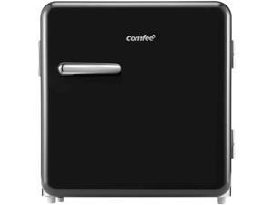 Comfee 1.6 Cu. Ft. Retro Compact Fridge - Black (CRR16S3ABB)