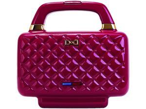 Dash K45805 Burgundy Nonstick Couture Sandwich Maker, Burgundy Dash K45805 Burgundy Nonstick Couture Sandwich Maker, Burgundy