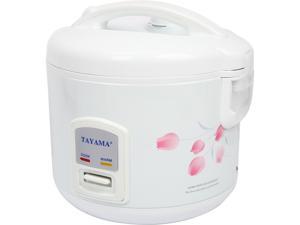 Tayama TRC-08 White Direct Heat 8 Cups (Cooked) Electric Rice Cooker