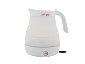 Tayama Travel Foldable Electric Kettle, White TFK-002