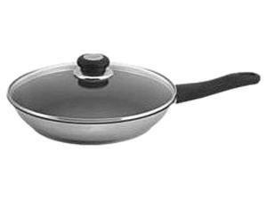 Sunpentown HK-0945 9" Non-Stick Skillet with Glass Lid