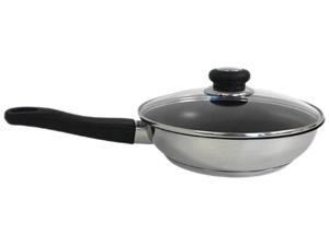 Sunpentown HK-1102 11" Stainless Fry Pan with Excalibur Coating