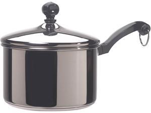 FARBERWARE 50002 Stainless Steel Classic 2 Quart Covered Saucepan FARBERWARE 50002 Stainless Steel Classic 2 Quart Covered Saucepan