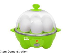 Elite Cuisine EGC-007G Automatic Easy Egg Cooker, 7 Eggs, Green Elite Cuisine EGC-007G Automatic Easy Egg Cooker, 7 Eggs, Green